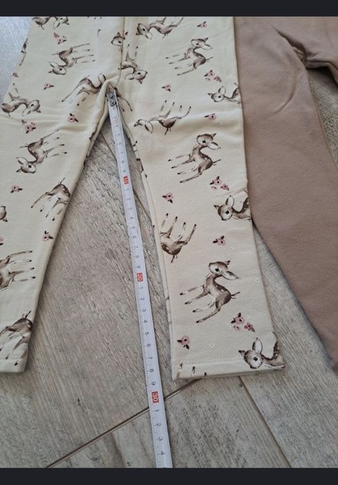 Getry/ legginsy ocieplane - Dopo Dopo - 2 pary - rozm 92