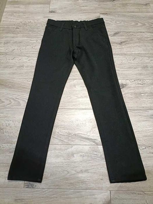 Czarne eleganckie spodnie jak nowe Comodor 134