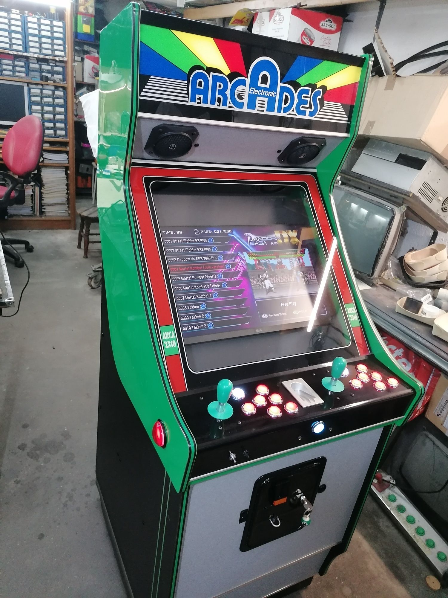 Máquina Arcade Multi-Jogos