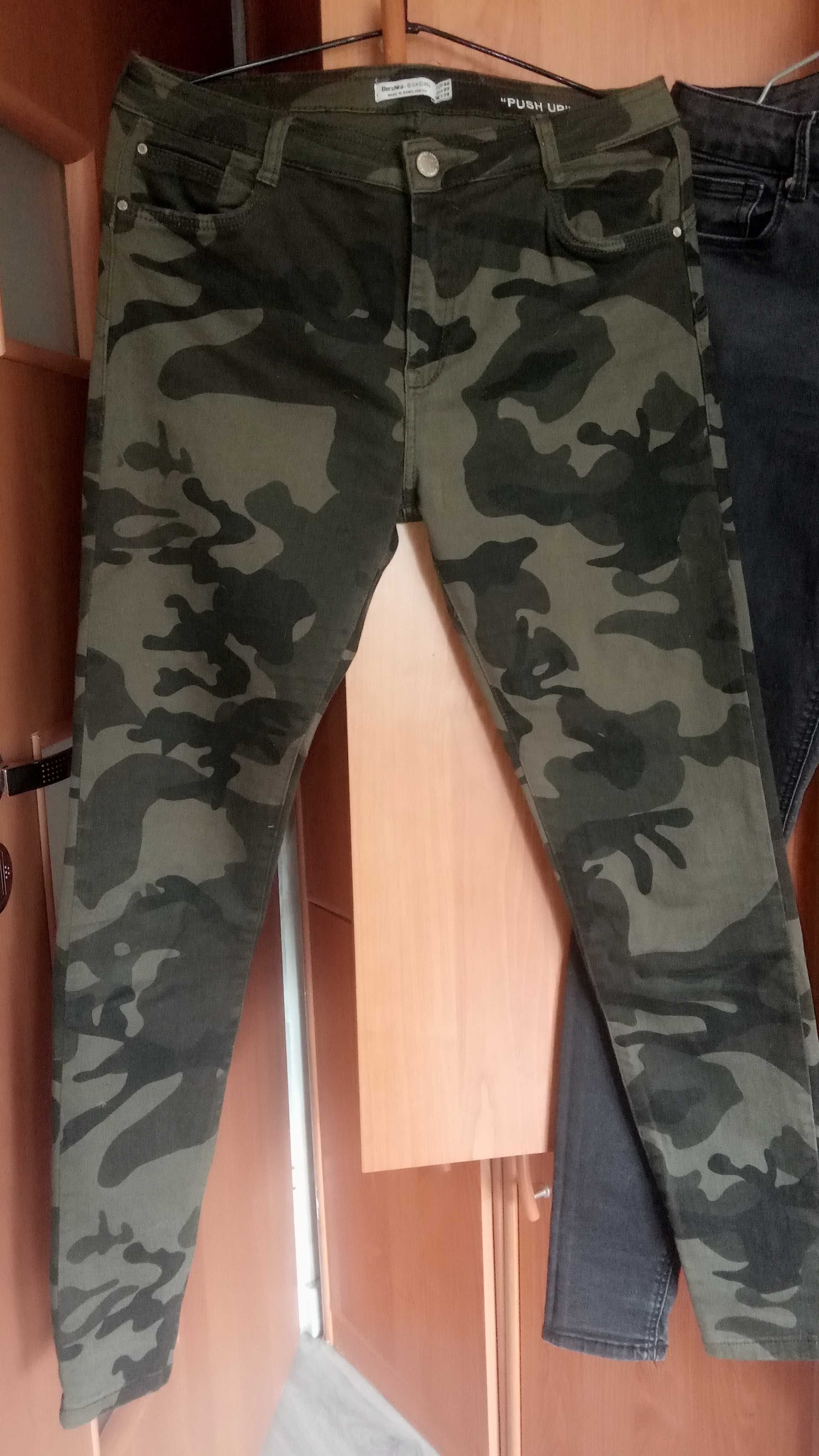 Bershka i Mango 2pary spodni 1nowe+1 Gratis z lycra naciagliwe r 38-40