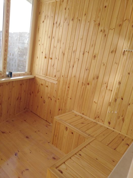 Обшивка и утепление балконов, дач, домов,саун,бань. НЕДОРОГО!!!