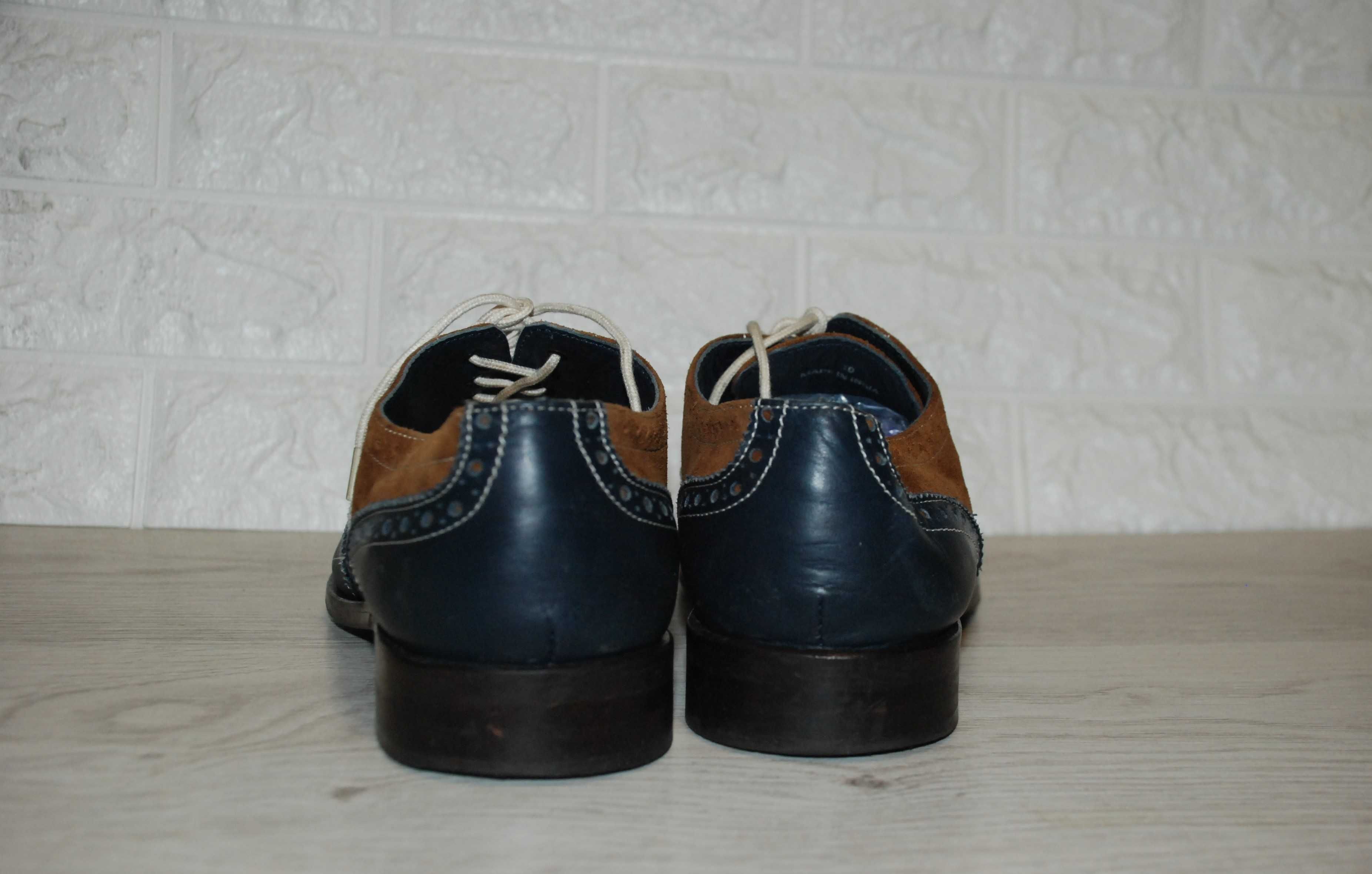 Стильные кожаные туфли Office London рр. 44