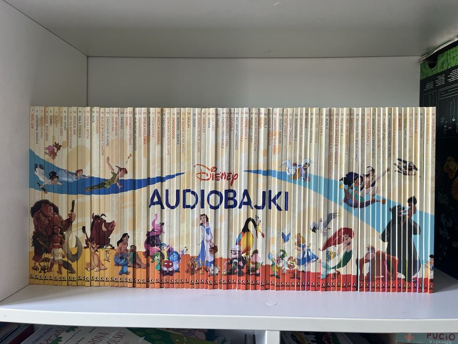Audiobajki Disney Deagostini od 1 do 82