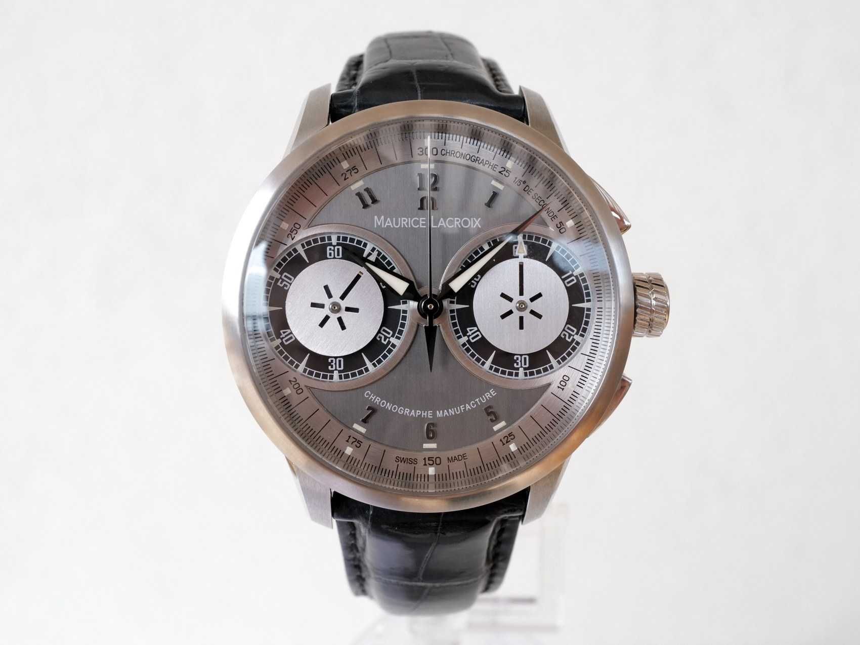 Maurice Lacroix Masterpiece Le Chronographe Manual Wind 45 mm New