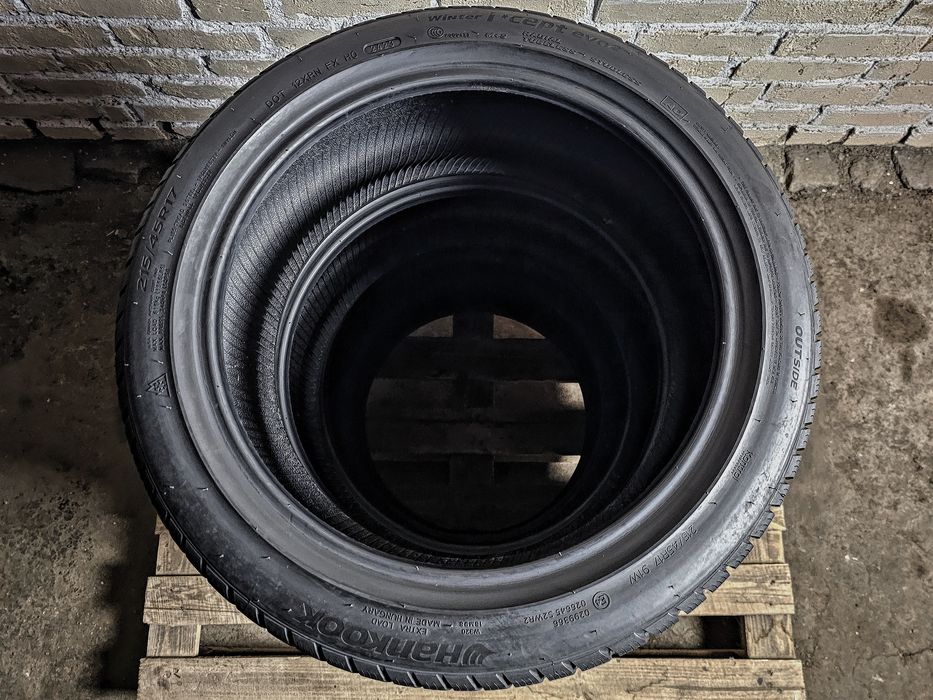 Зимові 215/45r17 Hankook | Hungary | 8mm | 2023 | Преміум комплект шин