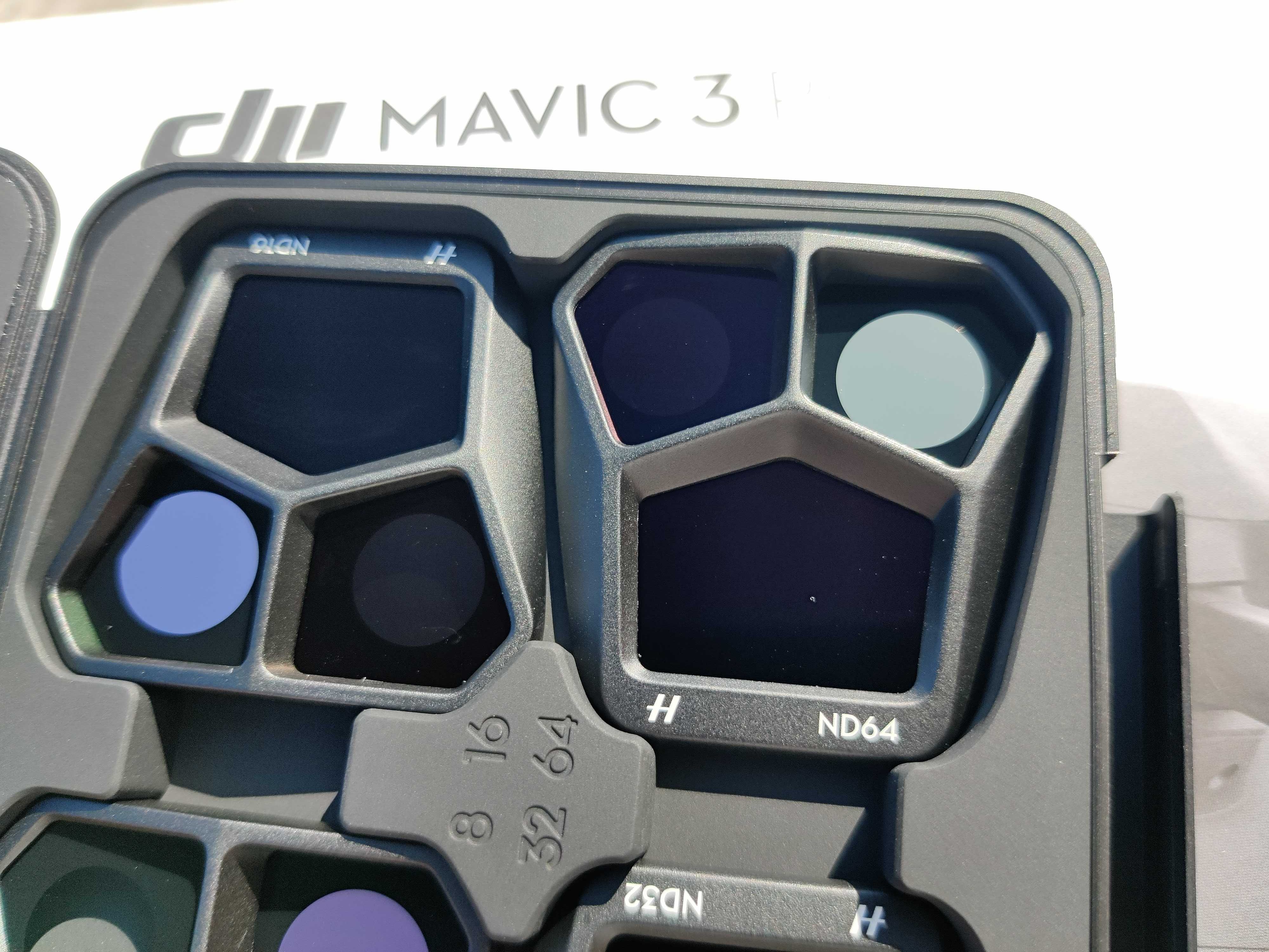 Скло фільтри для DJI Mavic 3 Pro ND Filters Set (ND8/16/32/64) стекло