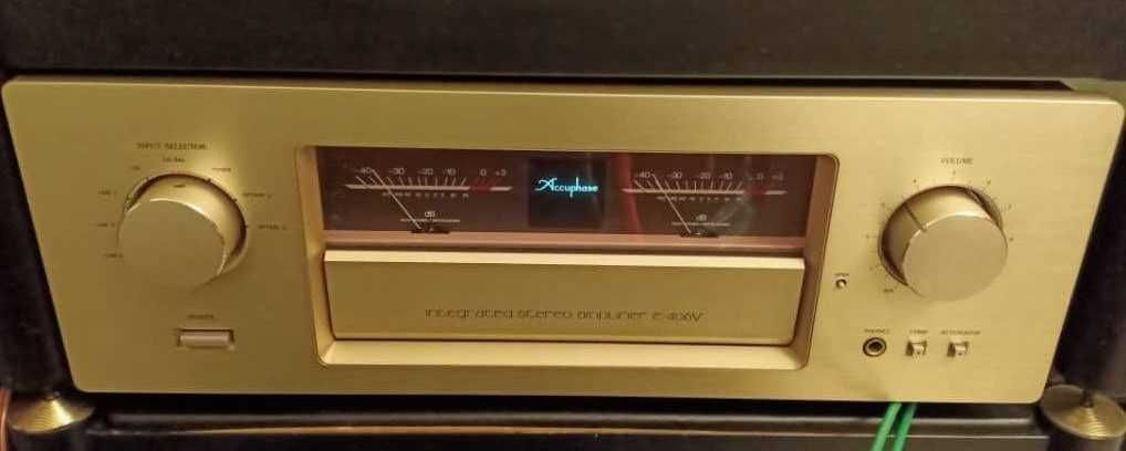 Wzmacniacz Accuphase e 406v stan idealny Certyfikat jakości jak nowy