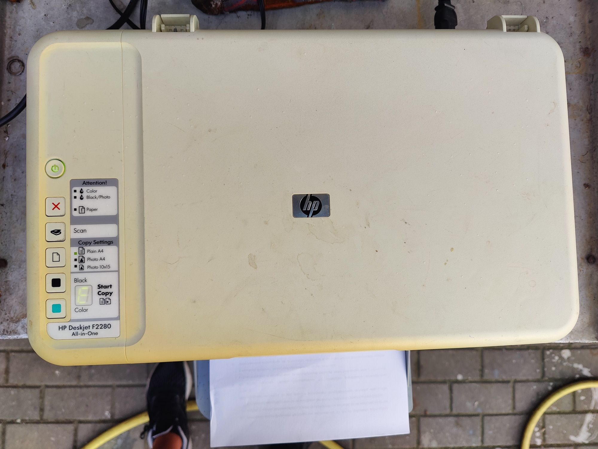 Drukarka HP Deskjet F2280 all in on