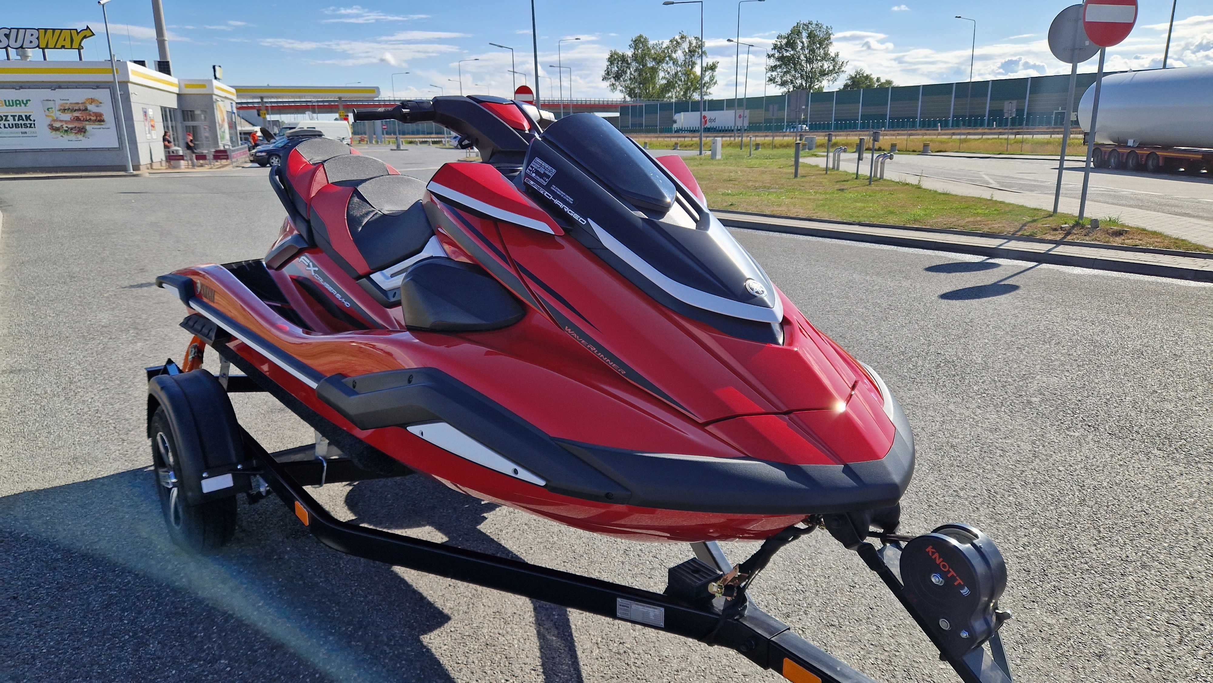 Skuter wodny wynajem YAMAHA FX CRUISER SVHO 3osobowy