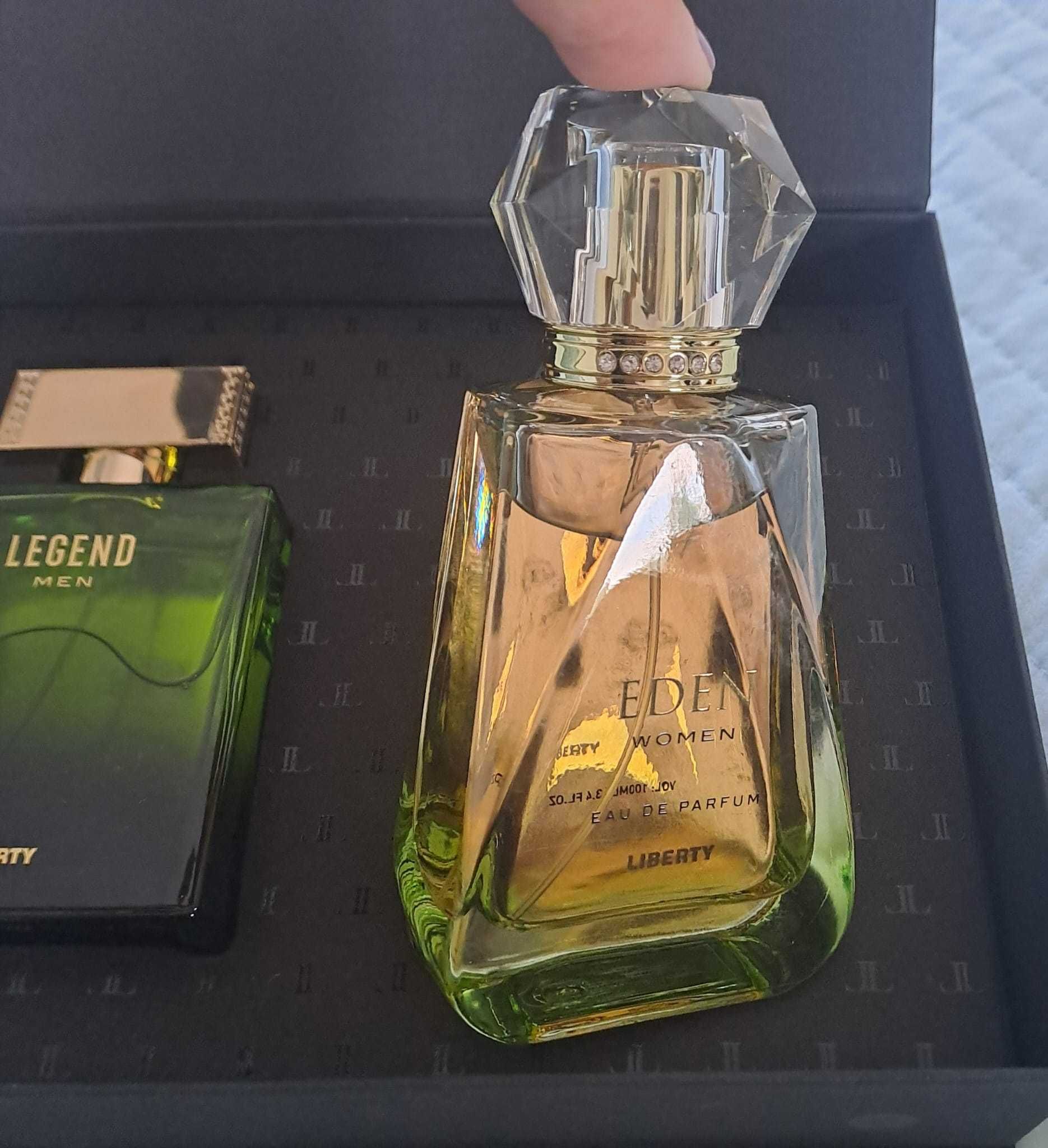 Zestaw dwóch perfumów dla niej i dla niego Liberty każdy po 100 ml