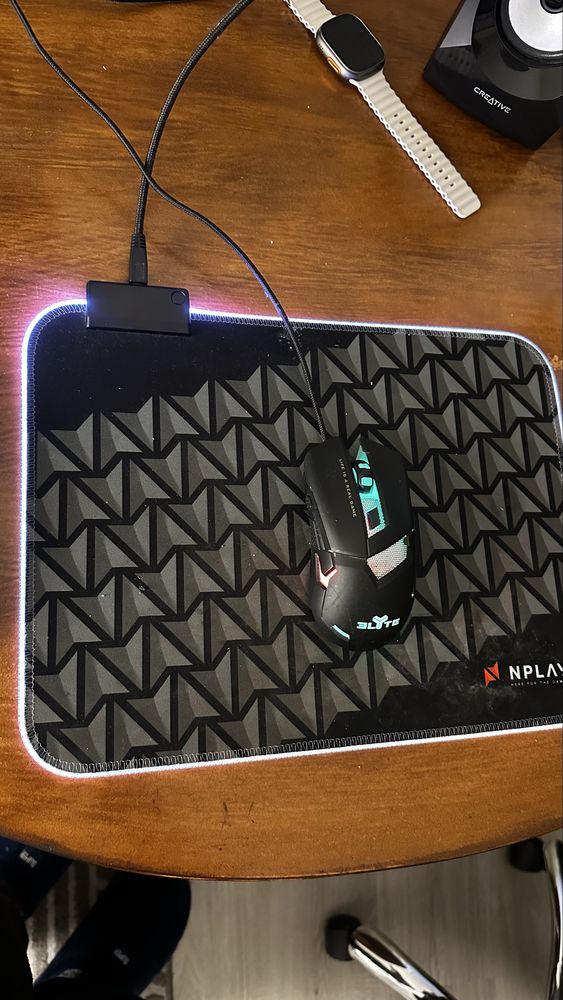 Taclado, Rato e Mousepad Gamer (tudo por 15€)
