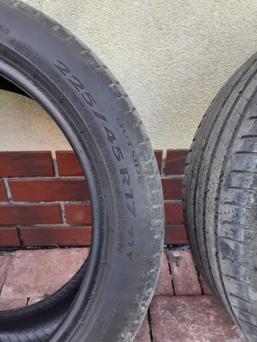 Sprzedam opony letnie PIRELLI 225/45/17