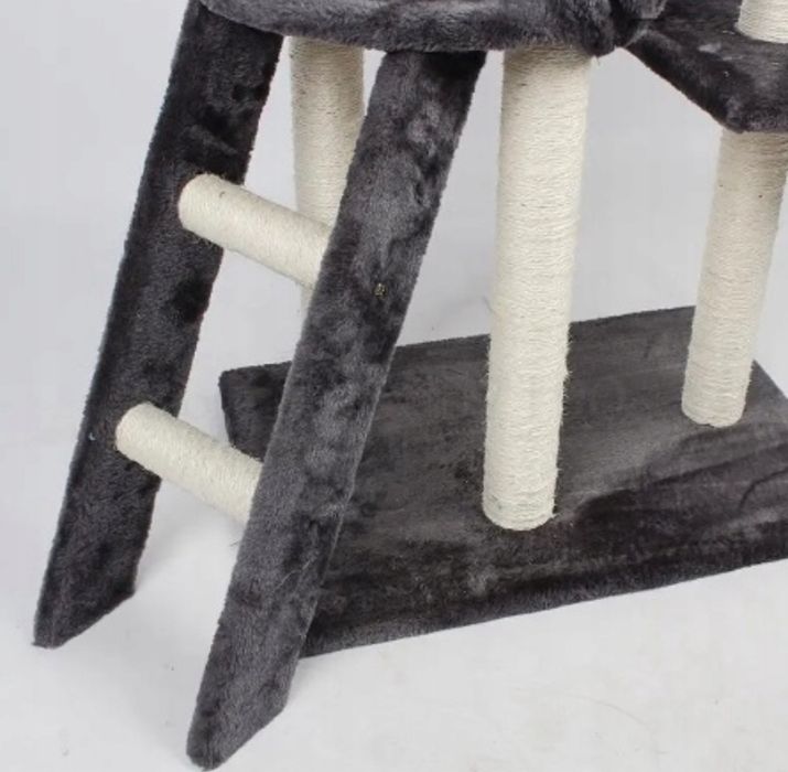 Дряпалка для кота 138 см•когтеточка для котика•будиночок для кішечки