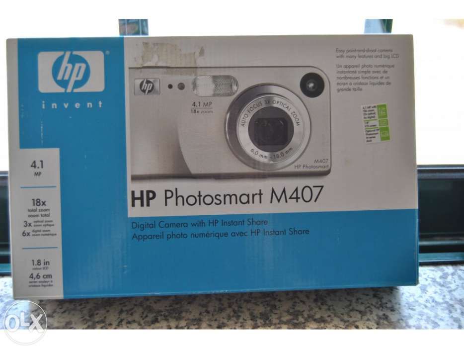 Máquina fotográfica HP Photosmart M407