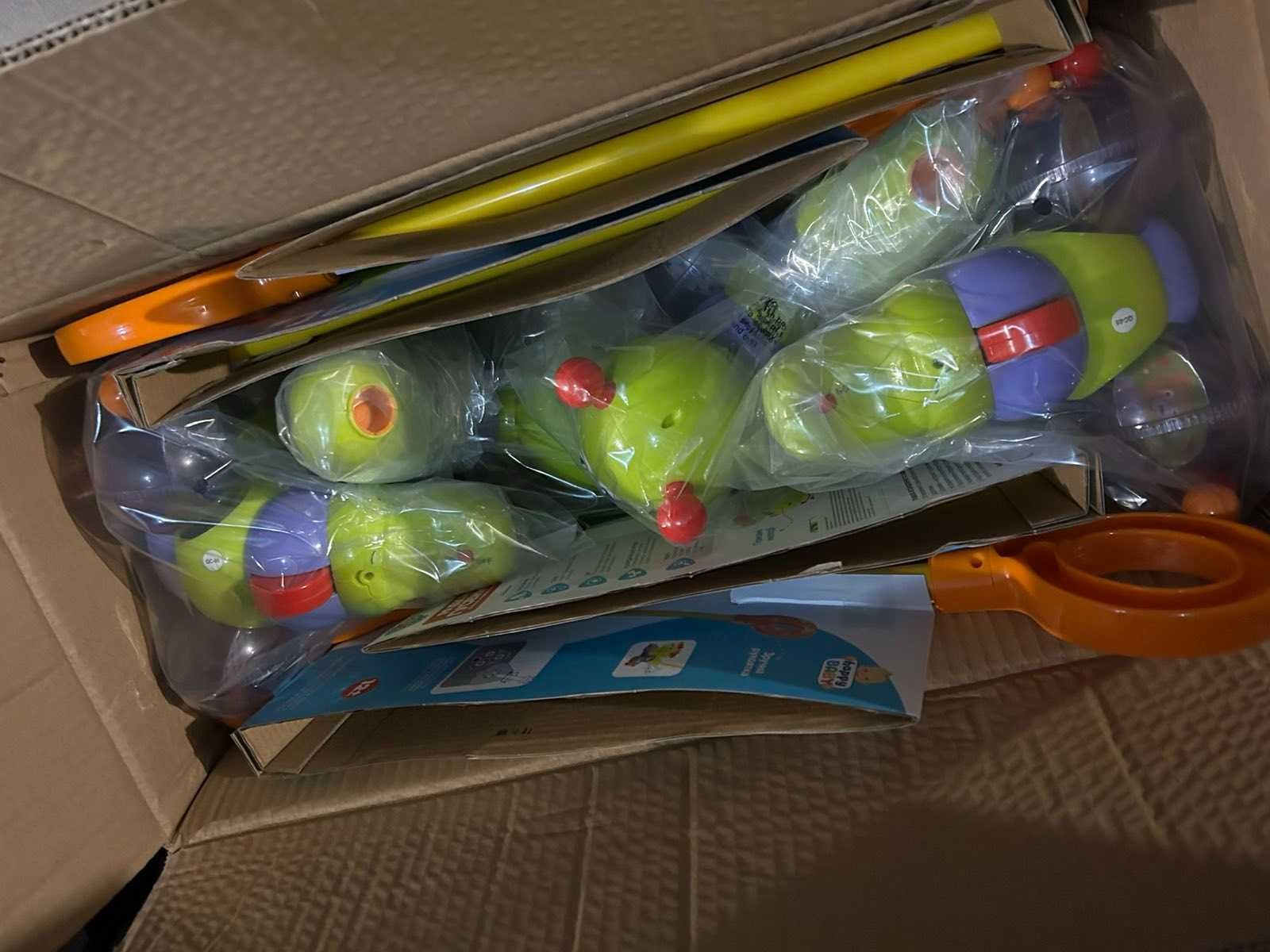 Каталка на палиці LIMO TOY Гусениця (686) Роздріб/дроп
