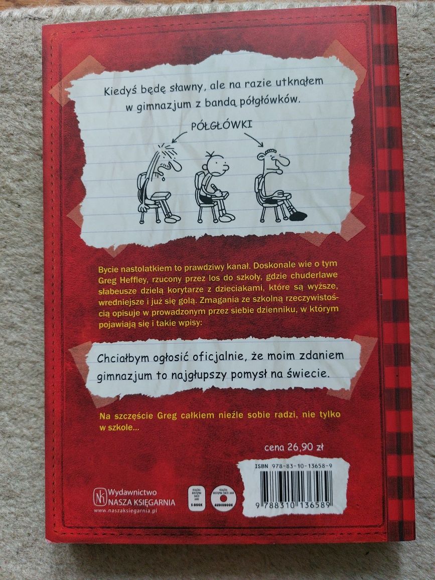 Dziennik cwaniaczka. Tom 1. Jeff Kinney