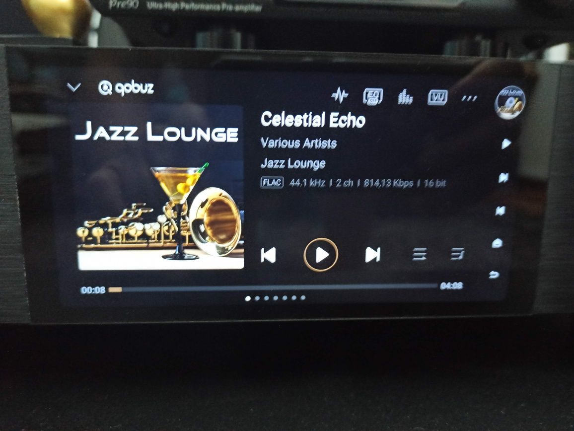 Eversolo A8 streamer DAC e pré amplificador