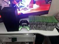 Xbox series x + 2 pady + 26 gier