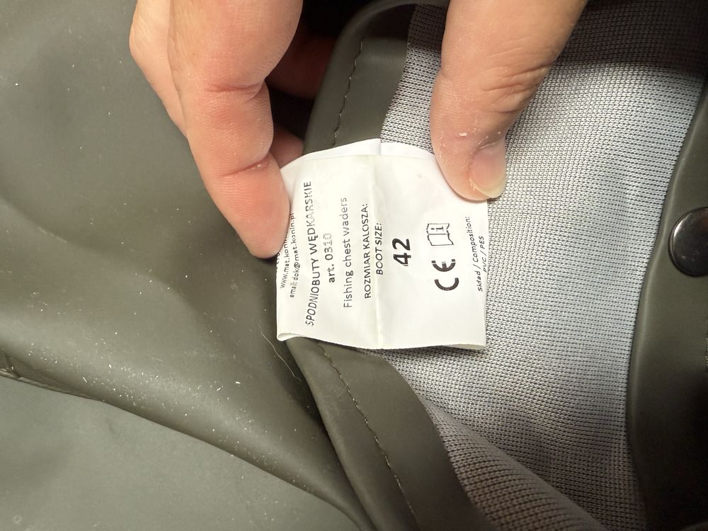Wodery Wader rozmiar buta 42