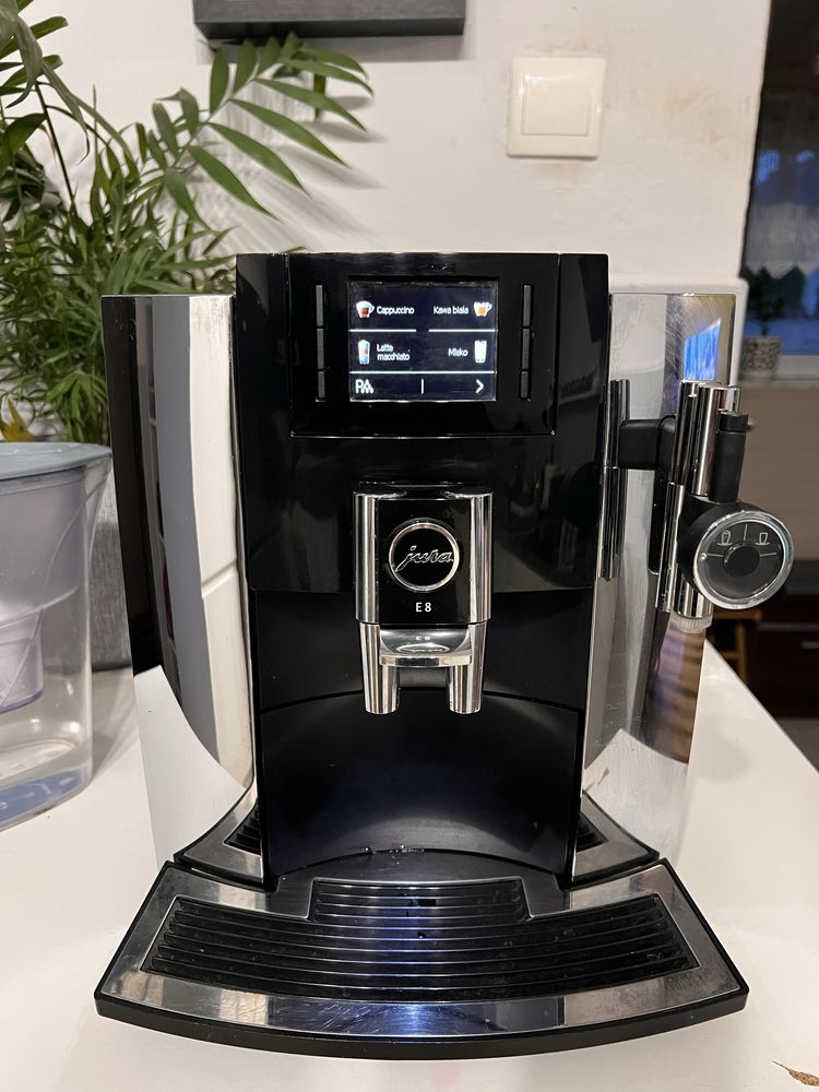 Okazja Jura E8 Chrom Limited edition Capuccino Latte Espresso