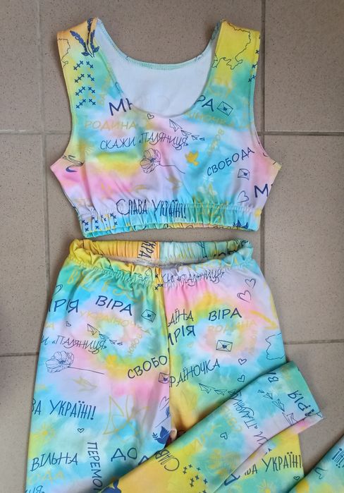 Костюм для фітнесу підлітковий