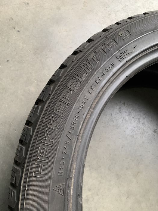 (2шт) 245/45R19 Nokian Hakkapeliitta 9 зимові шини