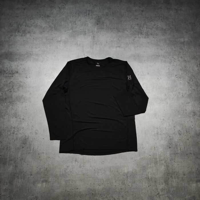 MĘSKA Koszulka Thermal Bluzka długi Rękaw Czarna Mountain Haglofs 3XL