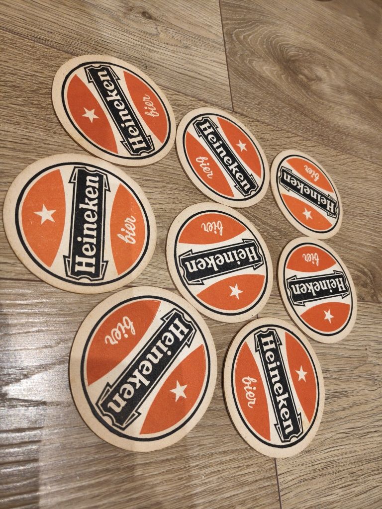 Bases de copos Heineken