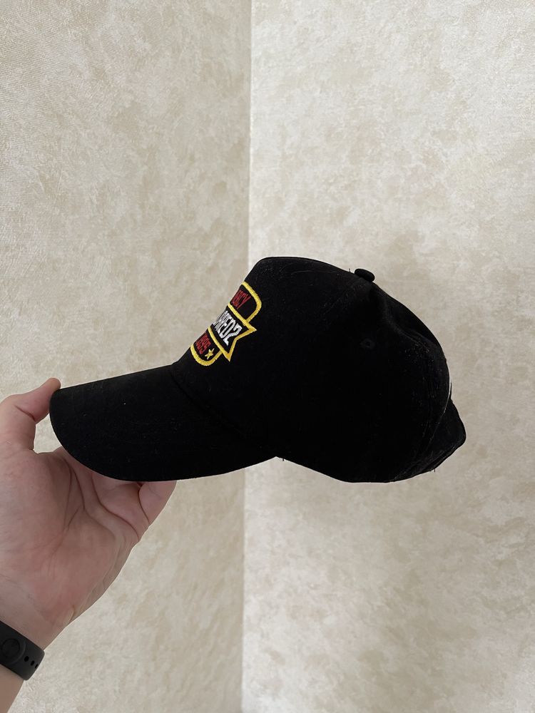 Кепка бейсболка Dsquared2 est.1995 черная dsq