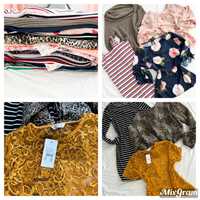 Paczka ciuchow S hollister zara h&m