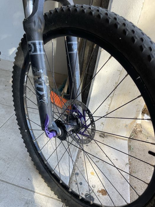 Bicicleta btt suspencão fox