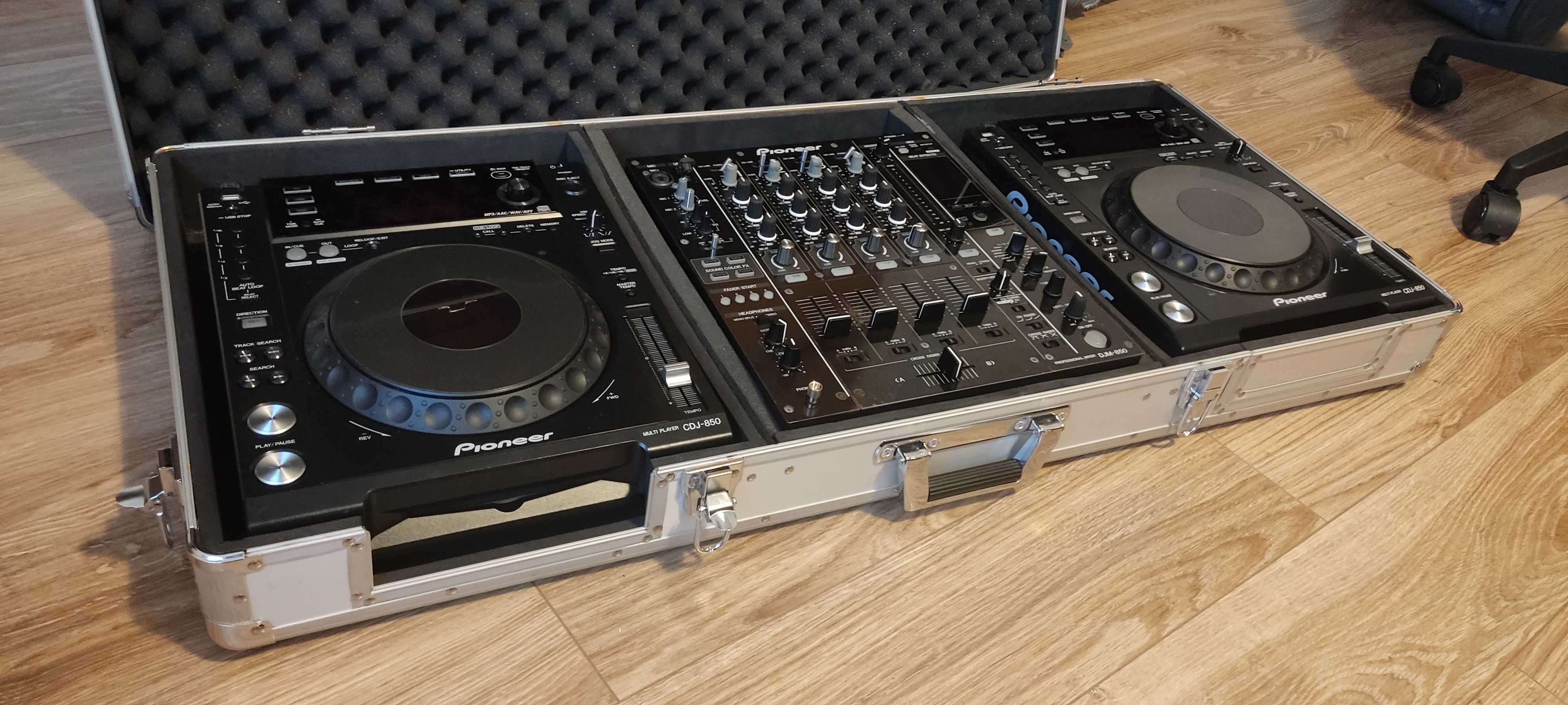 Pioneer DJM850, CDJ 850,CASE