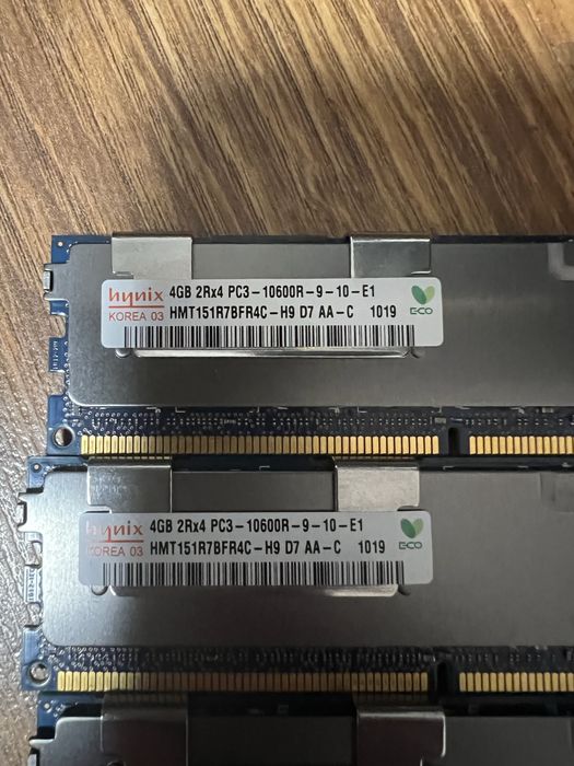 Pamiec RAM DDR ecc - serverowa 6 x 4GB Hynix HP