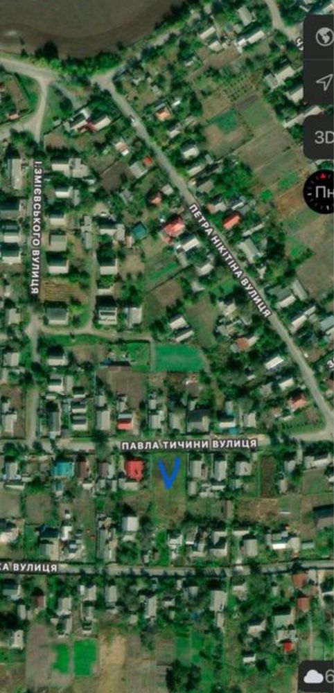 Земельна ділянка 10сот., вул.Тичини