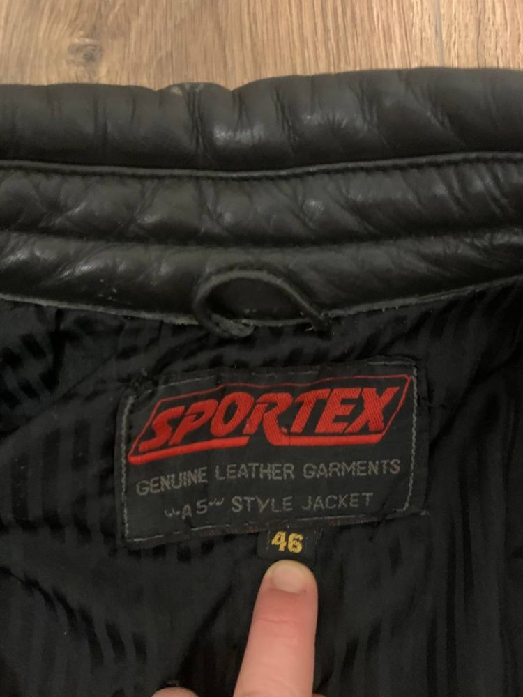 Продам якісну фірмову шкіряну мото куртку Sportex Jacket