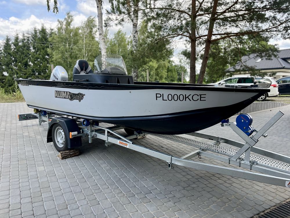 Łódź motorowa Alumacraft Competitor 165 SC silnik Honda 50KM przyczepa