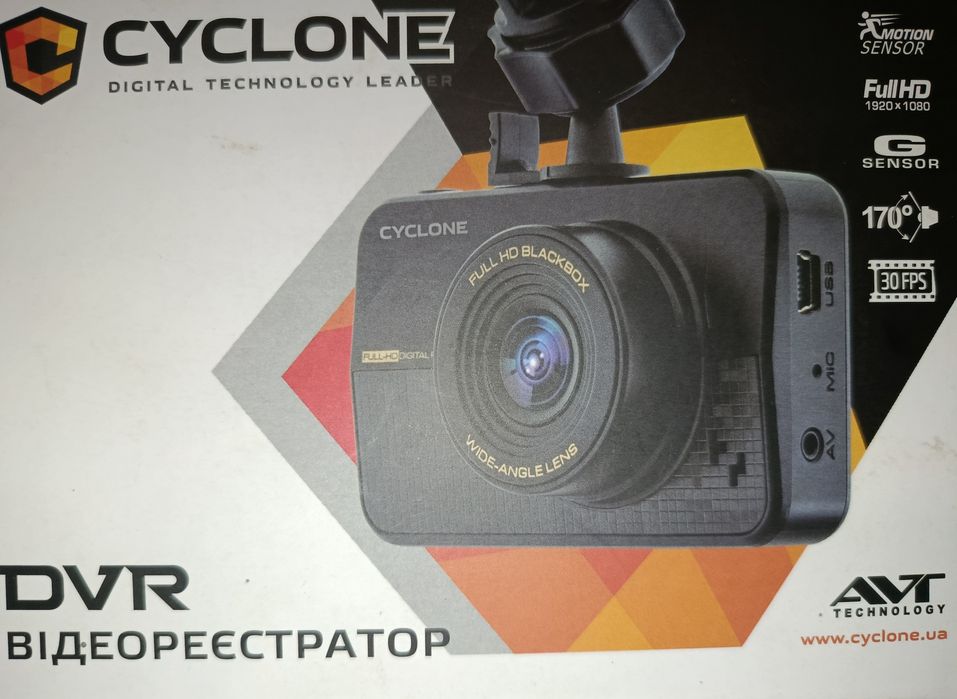 Видеорегистратор cyclone dvf 73v2