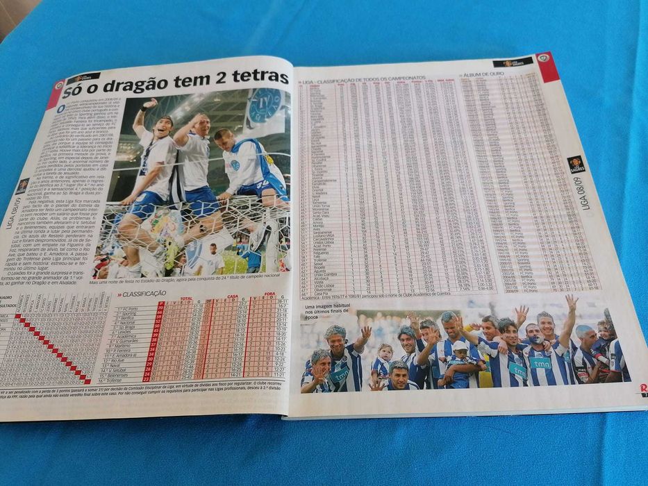 Revista Record Guia de futebol época 2009/10