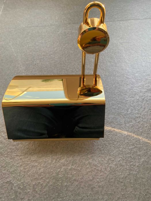 Conjunto acessórios WC Roca Nina dourado