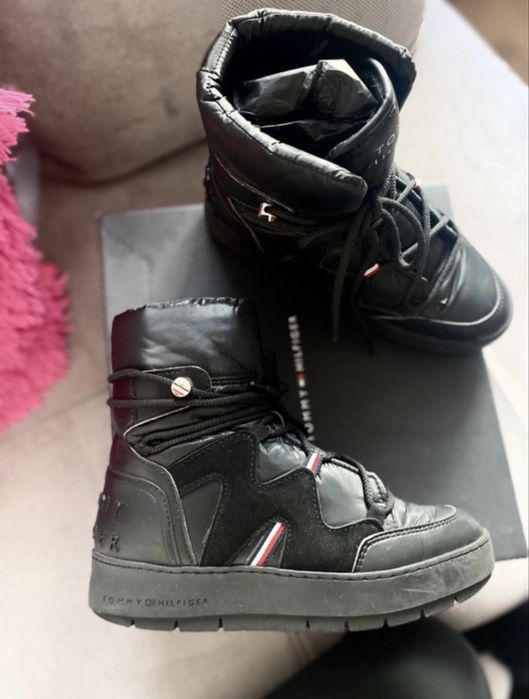 Śniegowce Tommy Hilfiger r.38, oryginalne
