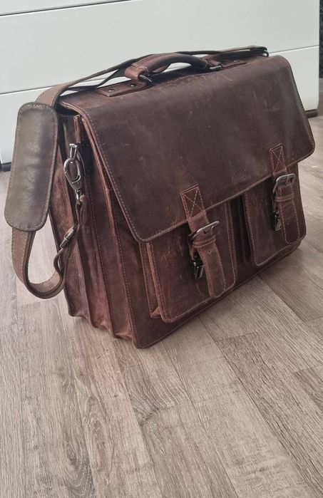 Шкіряний портфель