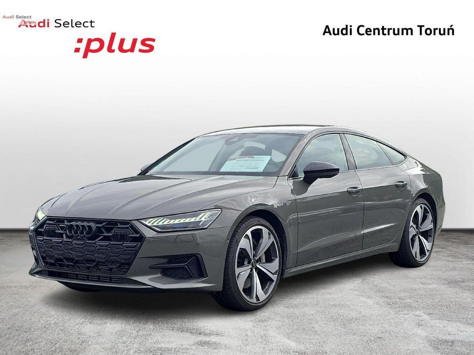 Audi A7 Sportback MatrixHD/Laser_SkrętnaOś_HeadUp_B&O_Alcantara_Webasto_Hak_Regul.Tłum.