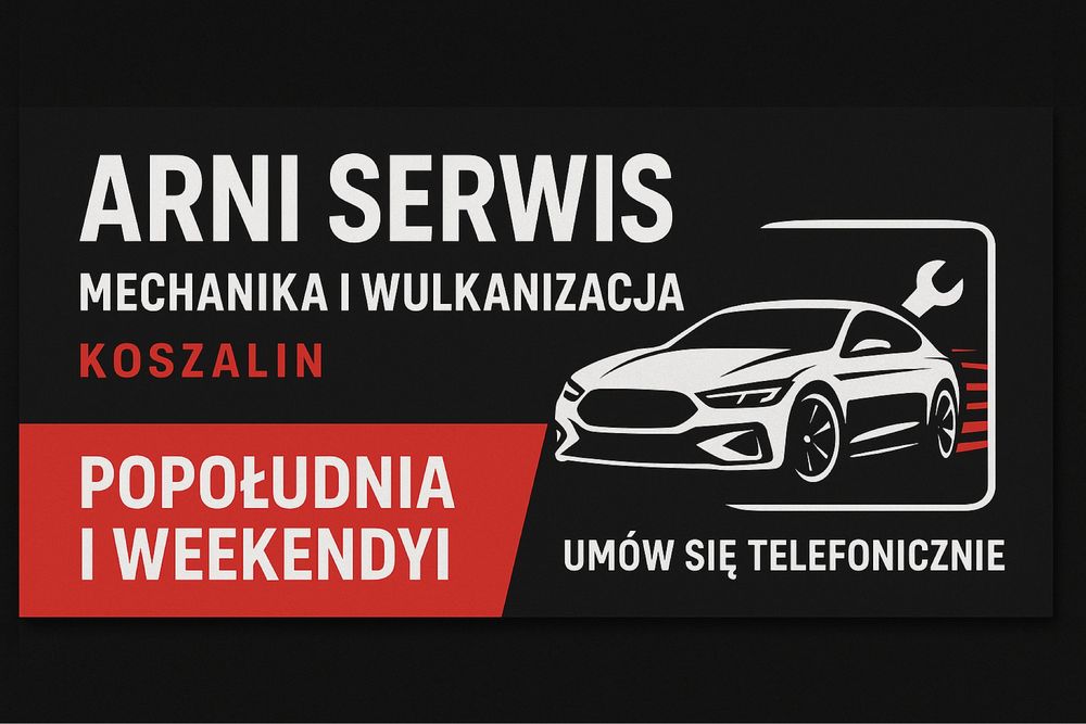 Arni Serwis Koszalin – Mechanika i Wulkanizacja po godzinach