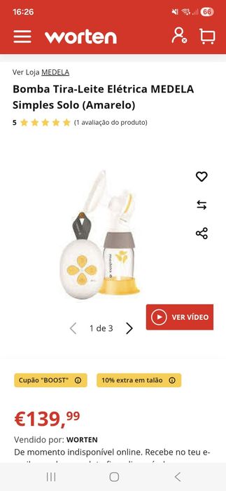 Bomba extratora Medela