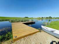 BAnia MAZURY-pomost, łódka, rybka, grill, ognisko, balia, sauna, itd.