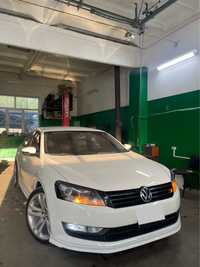 Противотуманки passat b7 usa nms