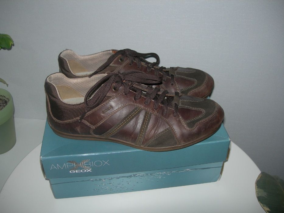 Туфли, полуботинки, Geox, Италия, р 43, кожа