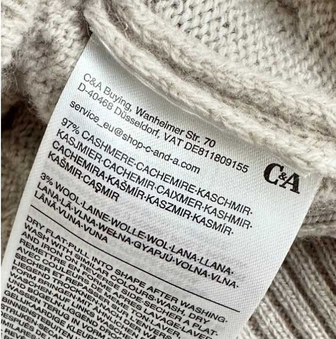 Новый 100% кашемир свитер оверсайз с высоким воротом гольф кашемировый