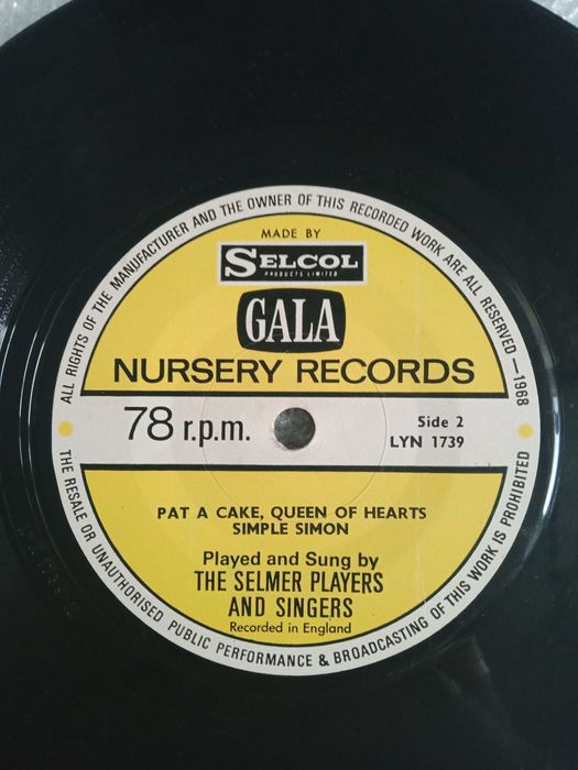 Виниловые диски Goldie+Nursery records