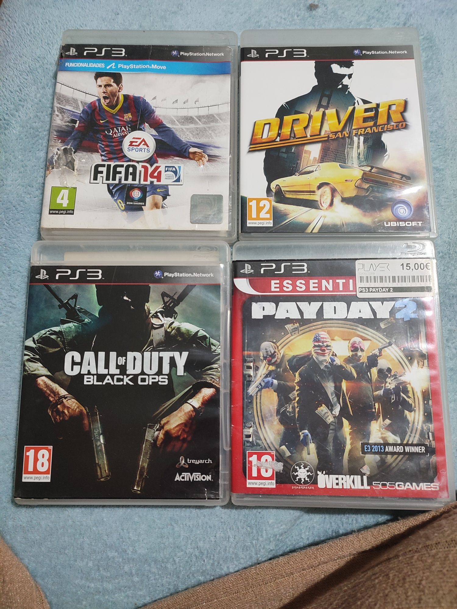 Jogos ps3 usados